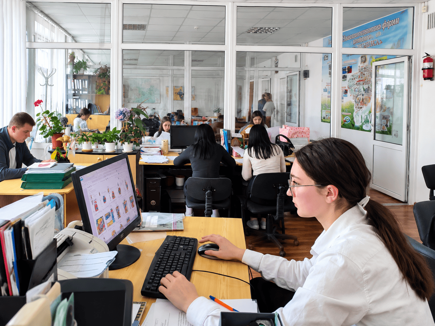 Практична робота студентів у НТФ «Смерічка»